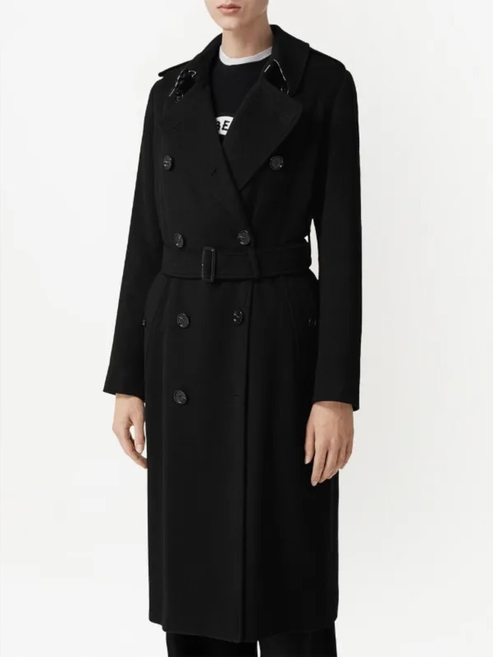 Burberry Cashmere Coats Size XS
Cashmere Kensington Trench Coat
